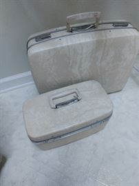 Two pieces of vintage luggage!