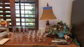 Glassware ... Lamps