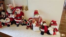 Large "Collectible" Christmas Figures