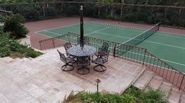 Iron Patio Dining Set