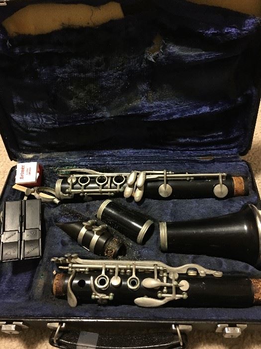 Clarinet in the case