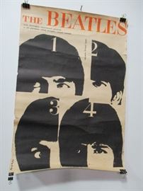 Vintage The Beatles Poster