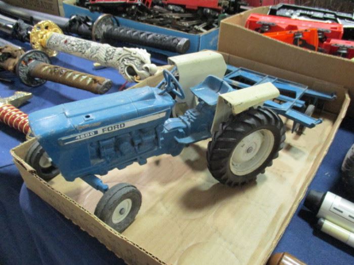Ford toy tractor
