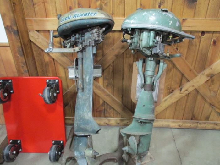 Vintage outboard motors