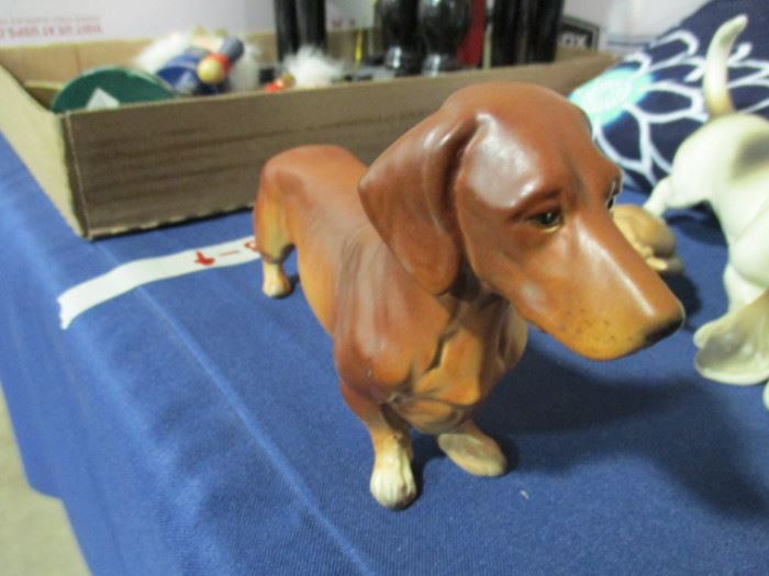 Vintage ceramic Dog  figure