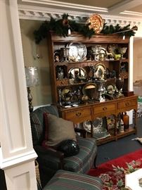 Keeping room welsh Covered lined with horse trophies and other articles