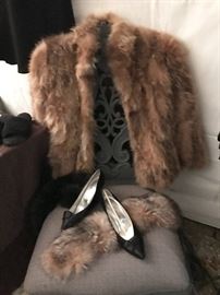 Fur coat and other fur items