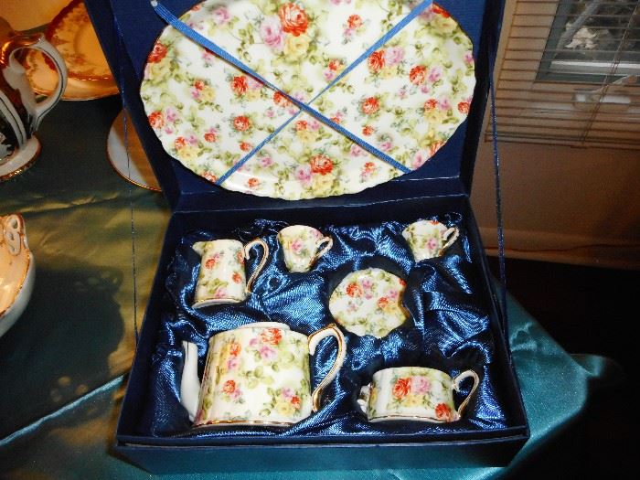 Vintage Chintz Tea Set