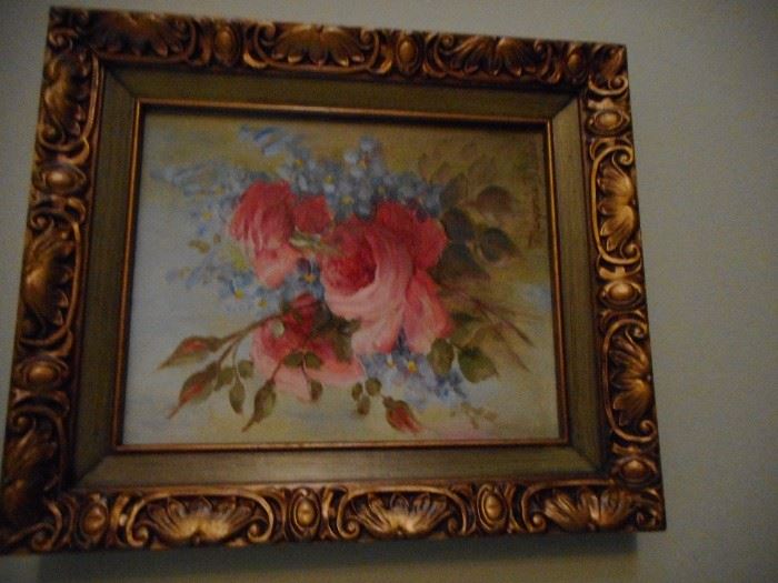 Original Oil Painting, Framed