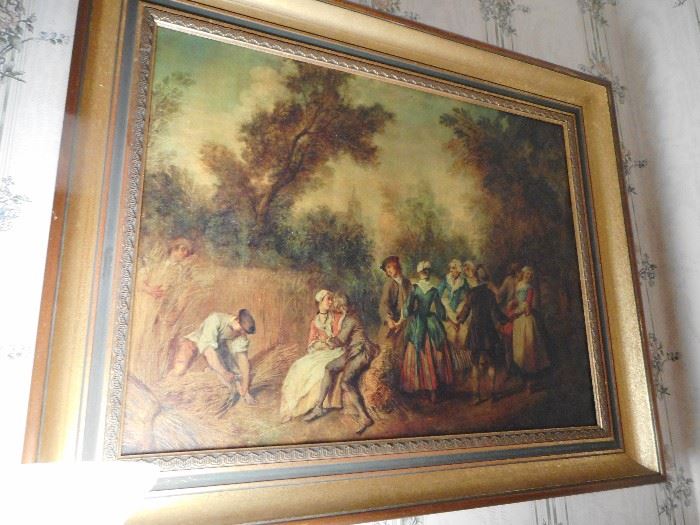 Vintage Oil Painting Signed