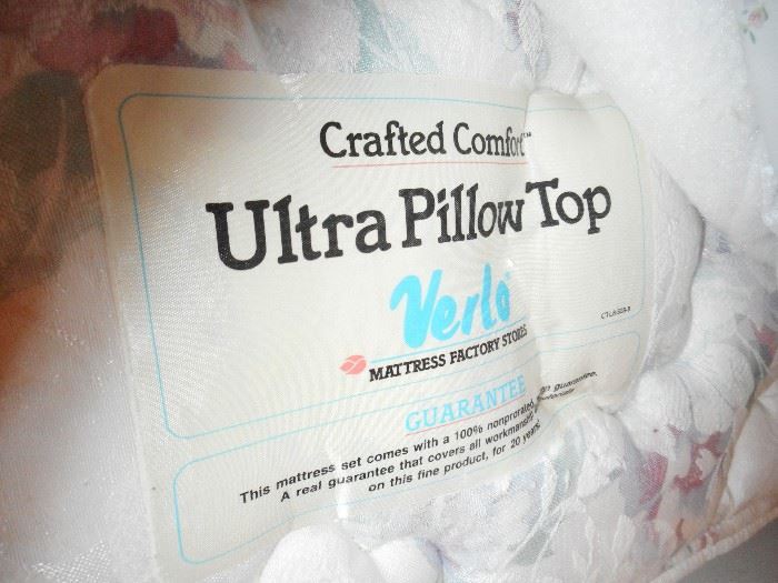 Verlo King Size Ultra Pillow Top Mattress..ITS COMFY!!