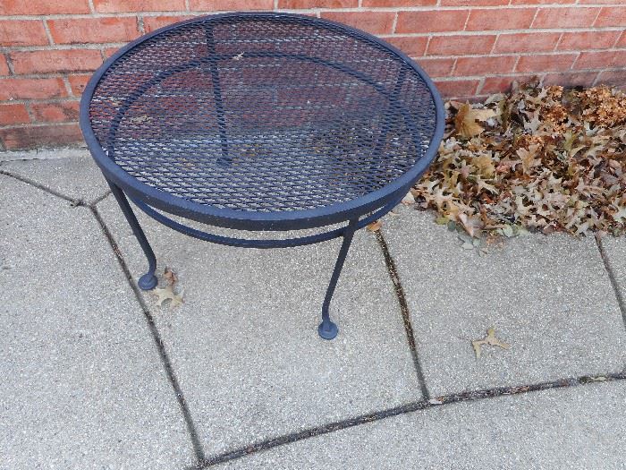 Vintage Wrough Iron Occasional Table