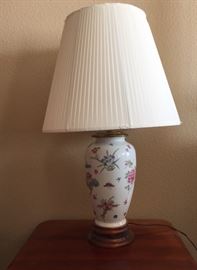 Misc Antique Porcelain Lamps - family piece