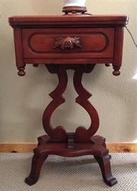 Solid Cherry wood bedside table - part of 6 piece suite
