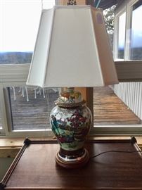 Misc Antique Porcelain Lamp