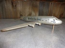 Steel Pan-Am airliner