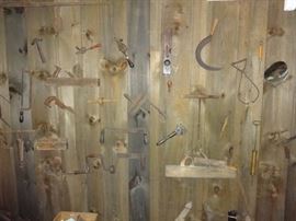 Collection of 19th & 20th century tools