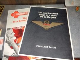 TWA posters