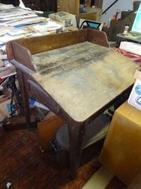 19th century craftsman made drafting desk