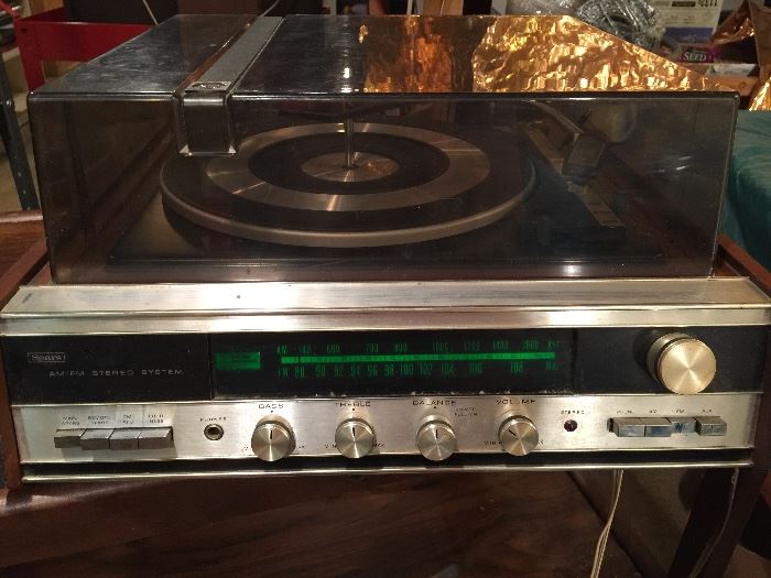 vintage Sears receiver (turntable not working)