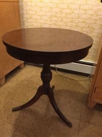 vintage round table