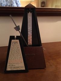 vintage Seth Thomas Metronome De Maelzel 