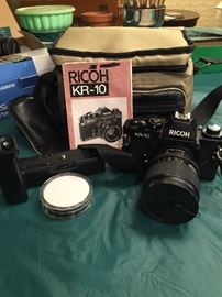 Vintage Ricoh KR-10 Super 35 mm Camera