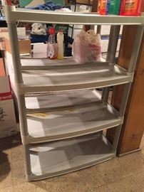 plastic shelving for sale
