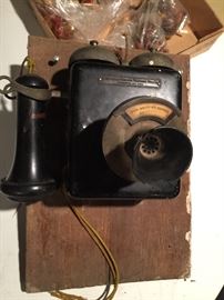 Antique Stromberg Carlson wall phone