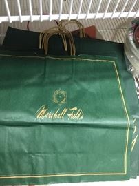 vintage Marshall Fields bags