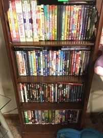 DVDs and VHS tapes