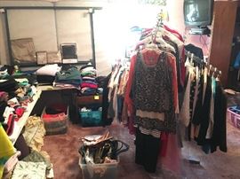 ladies suits, formal dresses, sweaters and more