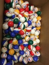 balls for Bingo machine