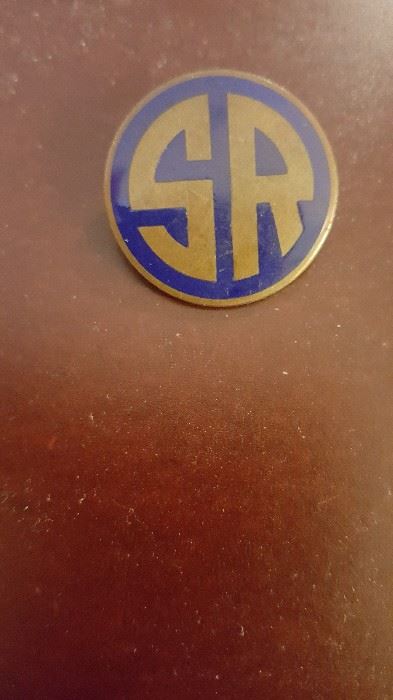 Southern Railroad Collar pin