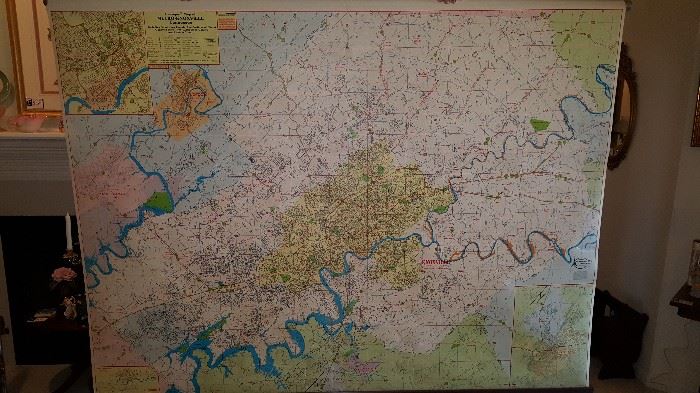 Knoxville large Map 
circa 1996