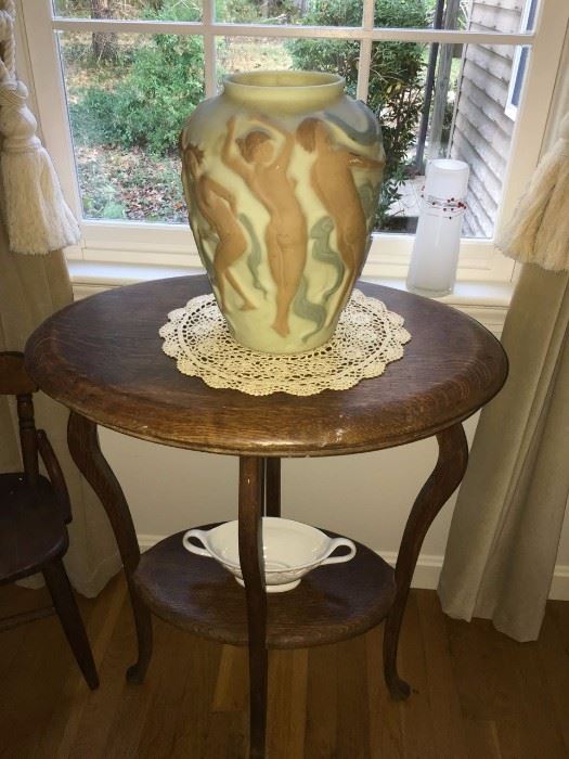 Beautiful Phoenix glass vase