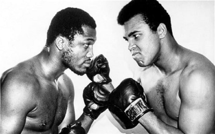 Frazier and Ali Double Autographed Photo