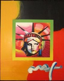Peter Max Liberty Head