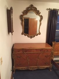 Dresser and Mirror Set - $450 if purchased separately from the bedroom set