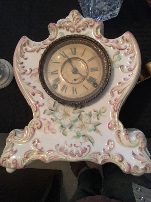 Royal Bonn Porcelain clock