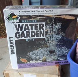Patio Water Garden Kit 