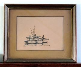 Fishing Boat Print