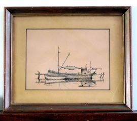 Fishing Boat Print