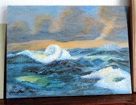 Nautical Oil Painting