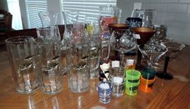 Barware, Beer Mugs and Shot Glasses