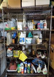 Garage Items & Cleaning Supplies