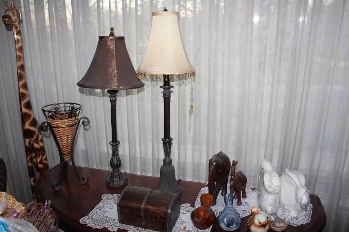 Table lamp sets, hanging lamps, home decor