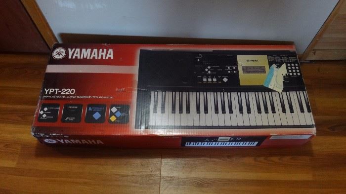 Yamaha portable organ. 