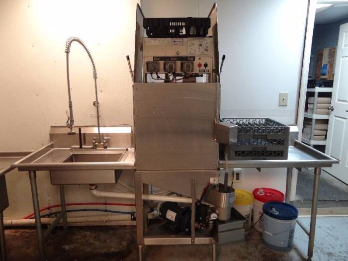 American Dish Service Commercial Dish Washer With ...