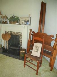 Twin rope Bed old brooms